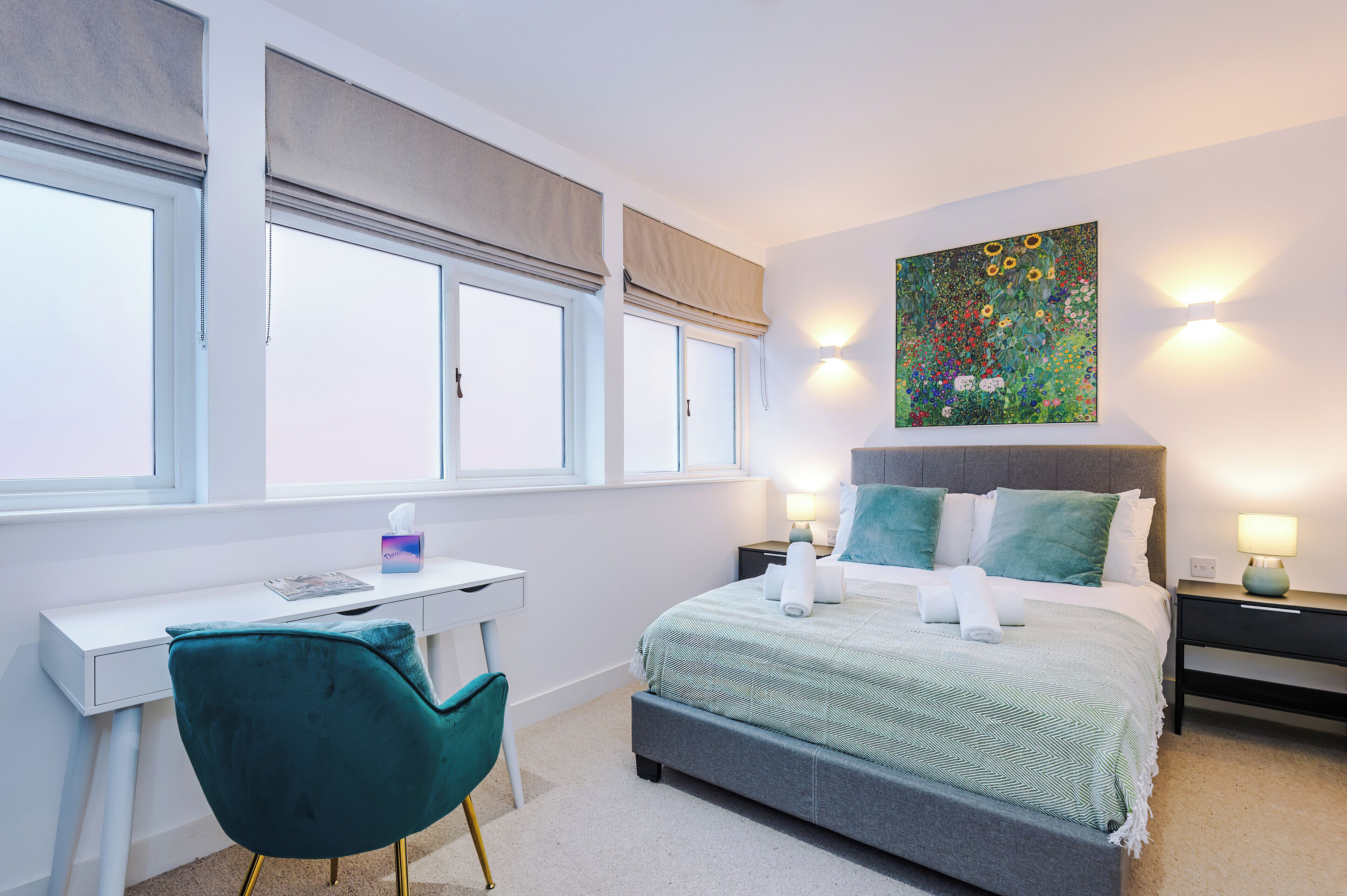 Luxury Townhome, 2 Bedrooms, Balcony, City View | Premium bedding, memory-foam beds, individually decorated