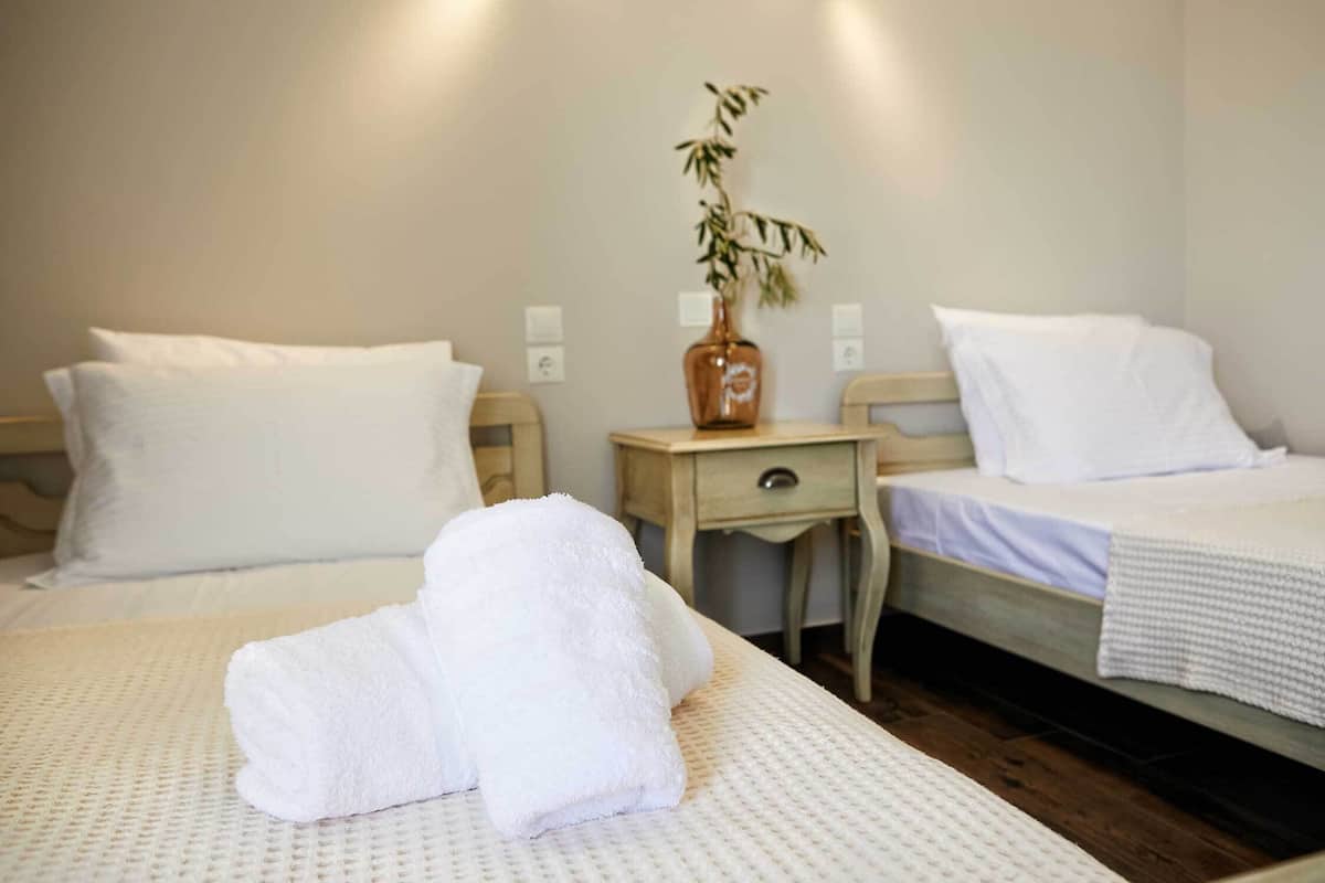 ห้องเบสิกทวิน | ผ้าปูที่นอนฝ้ายอียิปต์, เครื่องนอนระดับพรีเมียม, ผ้านวมขนเป็ด