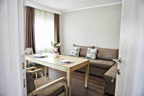 Appartement Deluxe, vue cour intérieure