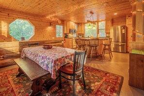 Dining - Morton Family Cabin - Pool. Access! (Camp Connell)