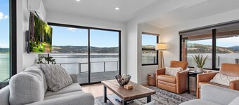 Lakefront Home with Private Beach and Dock | Outdoor Dining