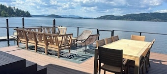 New Listing! Lakefront home with Private Beach and Dock