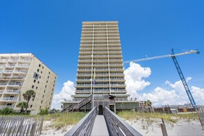 Exterior - Gulf Front Condo | Outdoor Pool | Liquid Life (Gulf Shores)