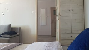1 Schlafzimmer, Bügeleisen/Bügelbrett, kostenloses WLAN, Bettwäsche
