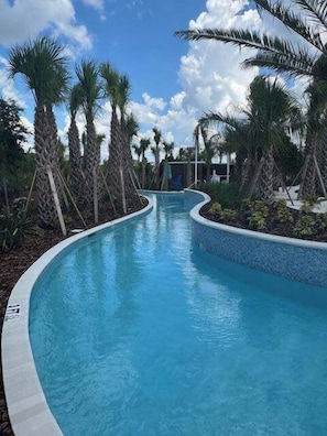 Una piscina climatizada