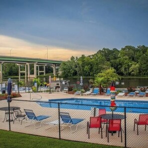 Una piscina climatizada