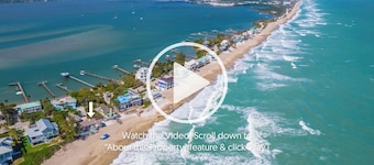 Aquarius Oceanside: 9BR/8BA Beachfront w/ Pool, Hot Tub, Elevator & Riverfront