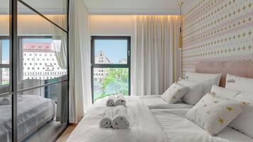 Superior Apartment, River View | 1 bedroom, hypo-allergenic bedding, individually decorated