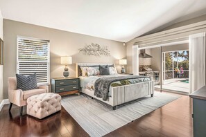 4 bedrooms, desk, iron/ironing board, WiFi