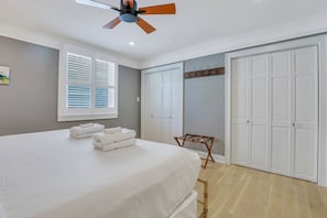2 chambres, fer et planche Ă repasser, Wi-Fi gratuit, draps fournis