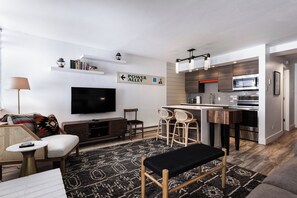 Cheminée, espaces bureaux