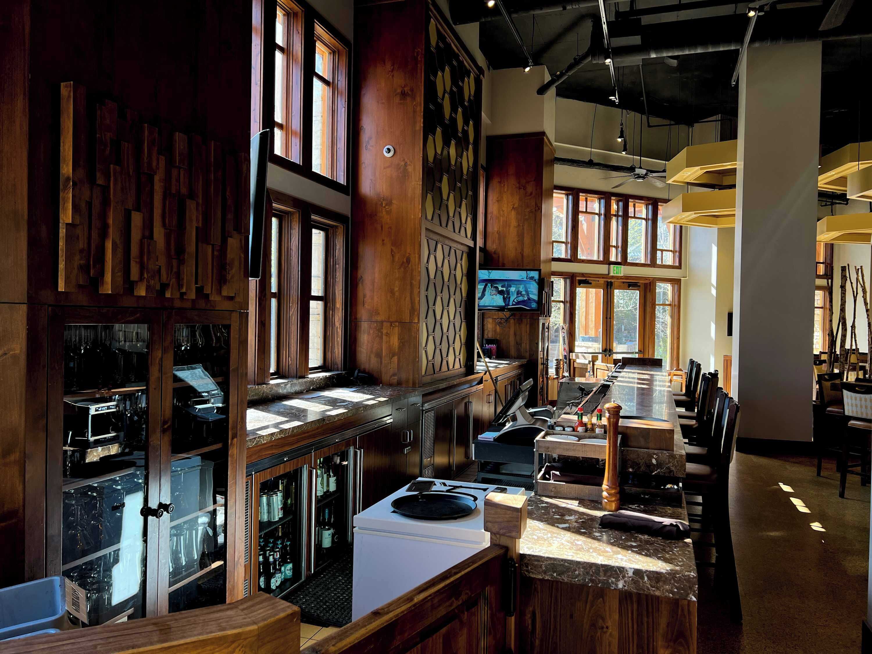 Fridge, microwave, coffee/tea maker, cookware/dishes/utensils