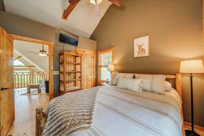 4 bedrooms, iron/ironing board, travel crib, WiFi