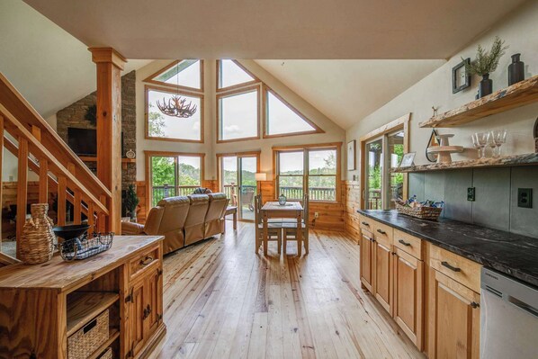 Televisión, chimenea, videojuegos y reproductor de DVD 