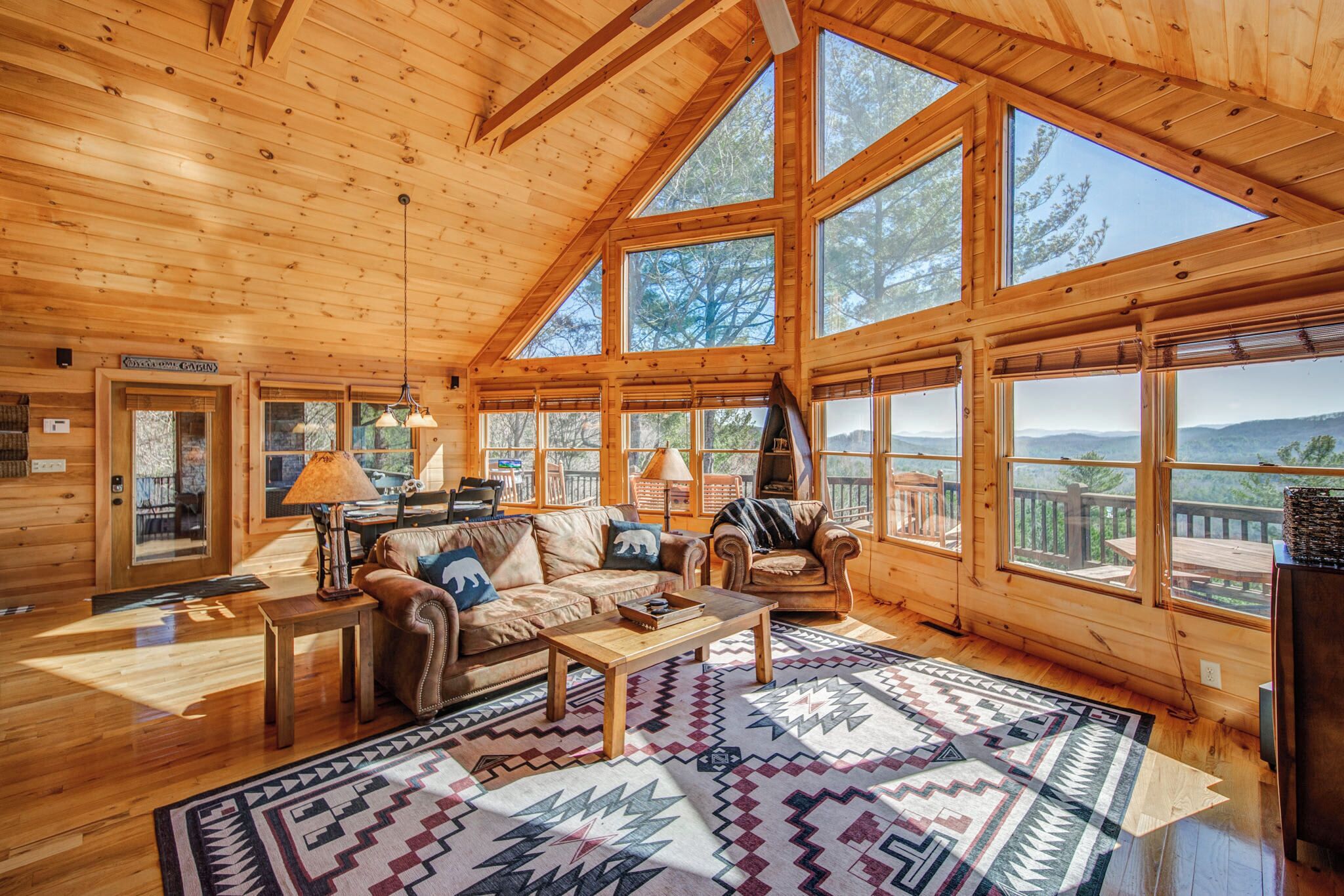 TV, fireplace, video games, table football