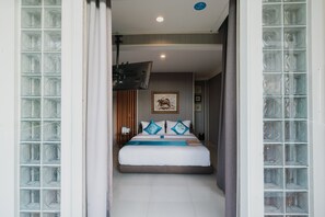 Rom – superior, havutsikt | 1 soverom, wi-fi (inkludert) og sengetøy