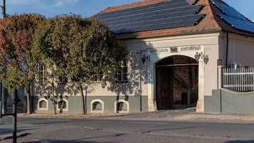 Fassade der Unterkunft