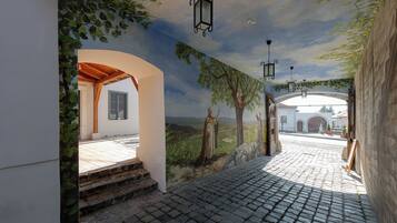 Entrada de la propiedad