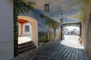 Entrada al alojamiento