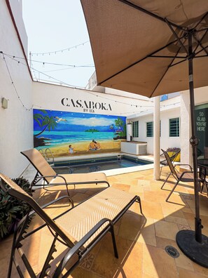 Pool - Spacious 5-bedroom house with AC, WiFi near to the beach (Boca del Río)