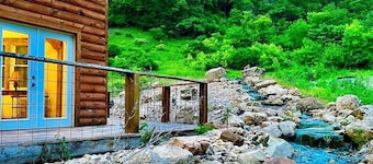Valley View Lodge w/ Swimming Pond, Waterfalls, and Hot Tub