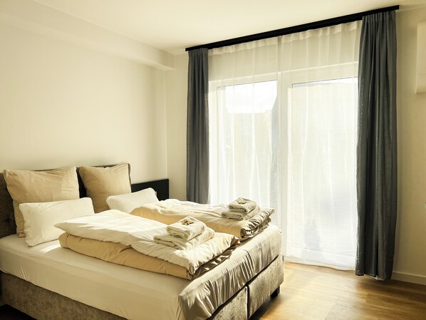 1 chambre, fer et planche à repasser, Wi-Fi, draps fournis