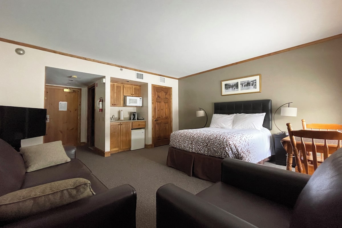 Deluxe Studio | 1 bedroom, iron/ironing board, free WiFi, bed sheets