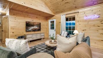 Smart-TV, Videospiele, Tischtennisplatte, Bücher