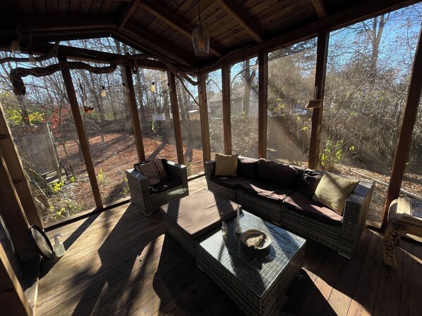 TV connectée, cheminée