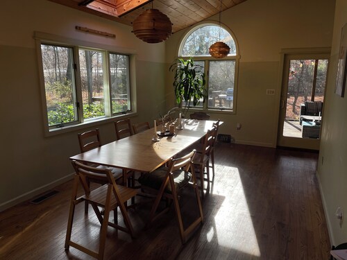 Peaceful, Sun-Drenched Refuge with Hot Tub and Wood Stove