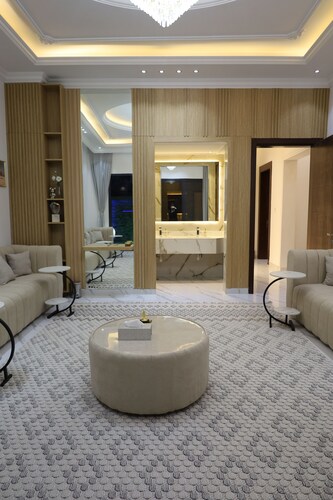 3-bedroom villa in enchanting Ajman with AC, WiFi. Relax and unwind
