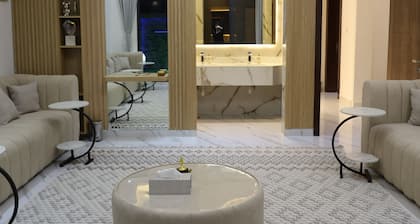 3-bedroom villa in enchanting Ajman with AC, WiFi. Relax and unwind