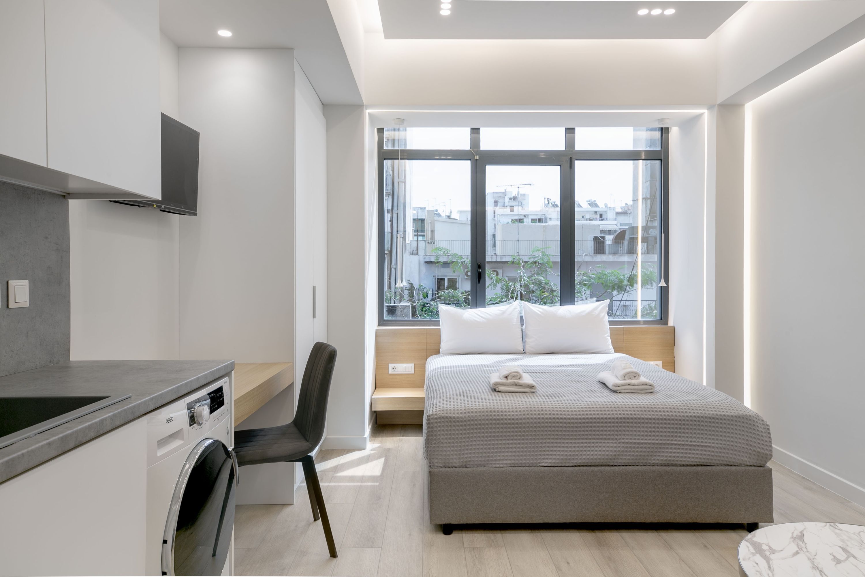 スタジオ | 12 室のベッドルーム、デスク