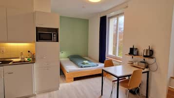 1 chambre, bureau, Wi-Fi, draps fournis