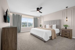 4 bedrooms, travel crib, WiFi, bed sheets