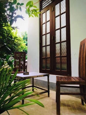 Terrace/patio - Green jade Inn Mirissa (Galle)