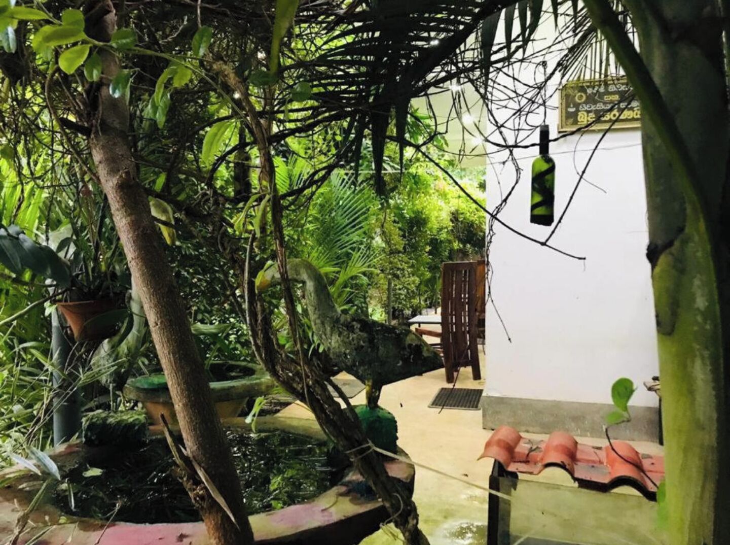 Enceinte de l’hébergement