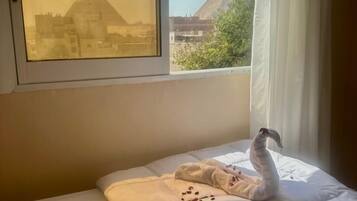 Ropa de cama de alta calidad y wifi gratis