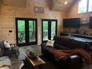 Télévision, cheminée