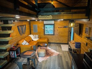 TV - Red River Gorge TreeTop Cottage|Hot Tub|Sauna|WiFi (Campton)
