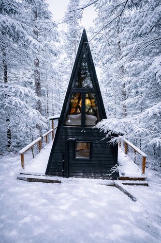 Wolf Pup- A Frame- Hillside Tiny Cottage Wi-Fi