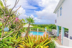 Outdoor pool - Mountain Top Hideaway, Pool & Stunning views (Vieques)