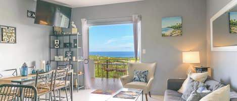 Smart TV, reproductor de DVD, libros y estéreo