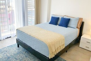 公寓, 多张床 | 客房内保险箱、熨斗/熨衣板、免费 WiFi、床单