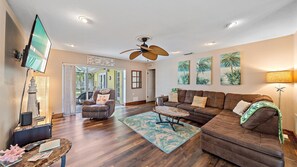 Ferienhaus, 3 Schlafzimmer | Wohnbereich