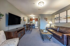 Condo, 1 Bedroom | Living area | Smart TV