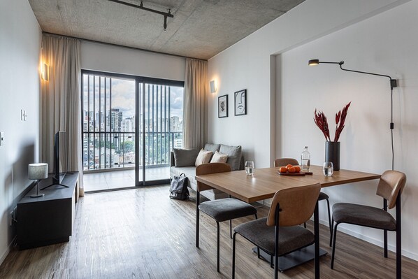 Appartamento City | Area soggiorno | Smart TV 50 pollici con canali digitali