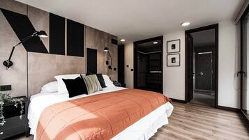 Superior Apartment, Balcony, City View | 3 bedrooms, desk, laptop workspace, blackout curtains