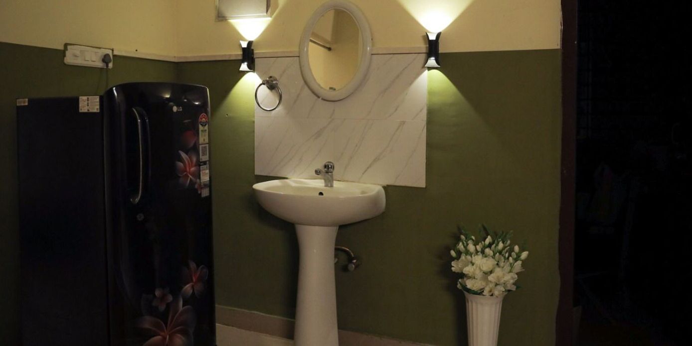 Serviettes fournies, savon, papier toilette