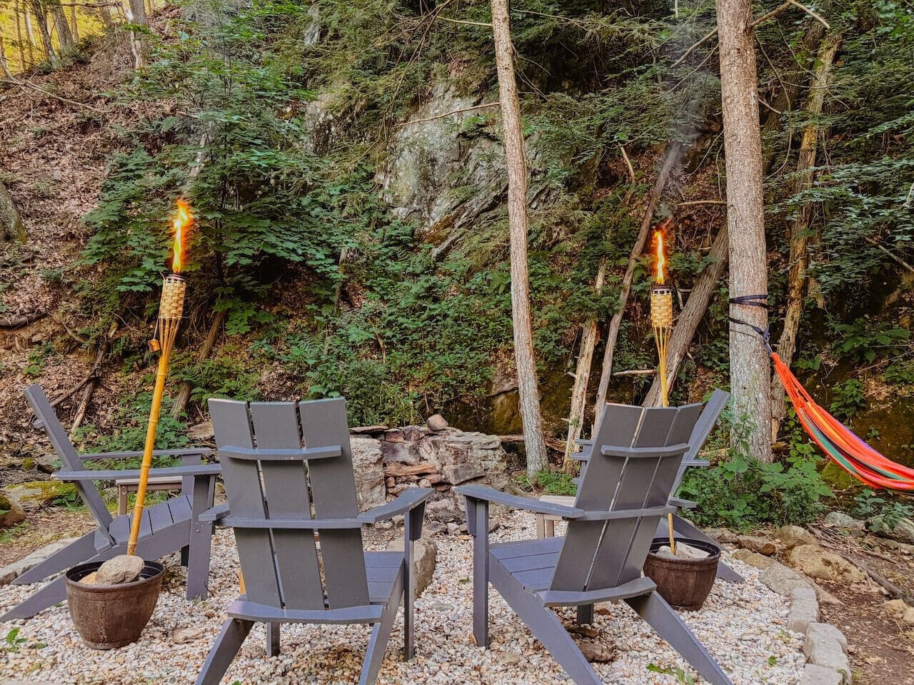 Enceinte de l’hébergement